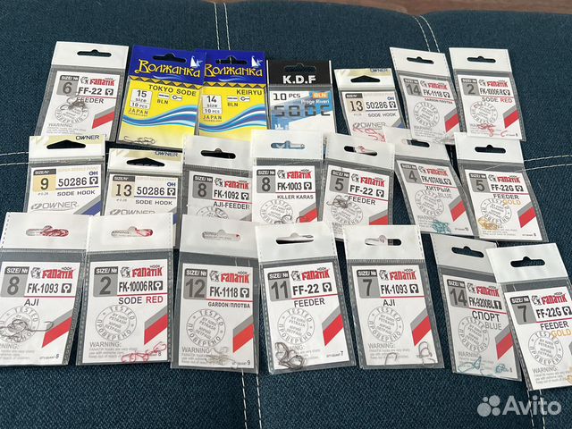 Крючки для рыбалки и монтажи