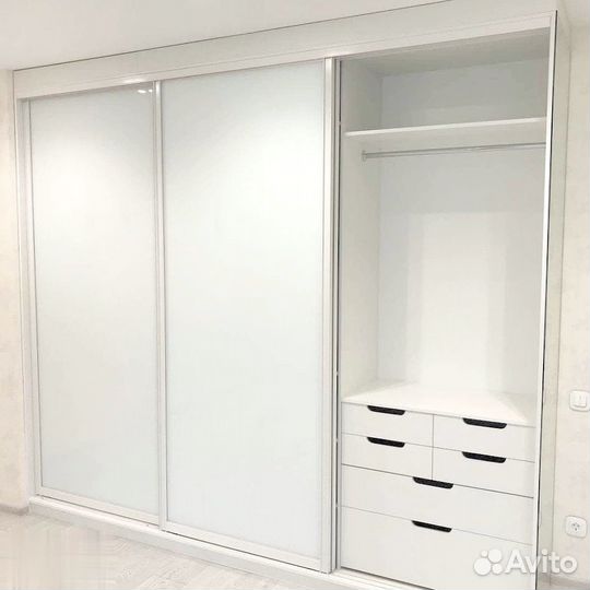 Шкаф купе белый