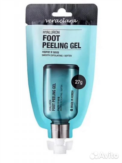 Veraclara Пилинг-гель для ног оригинал