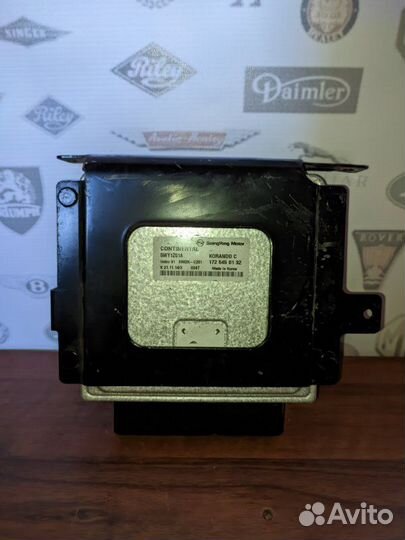 Блок управления двигателем Ssangyong Actyon G20DF