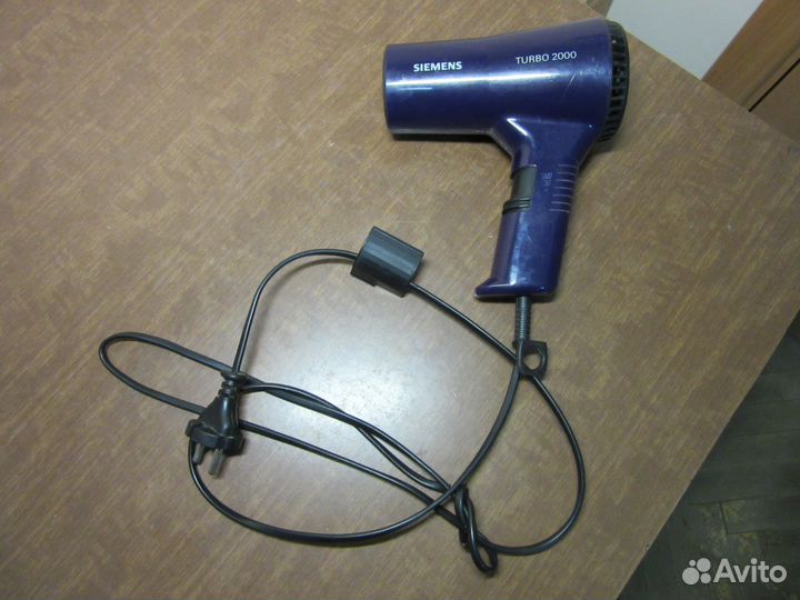 Фен siemens turbo 2000