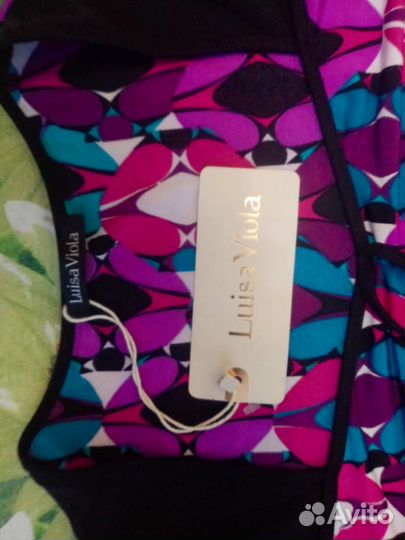 Платье трикотажное женское 48