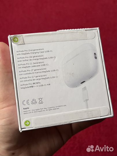 Airpods Pro 2 MagSafe Type-C/Lightning Новый