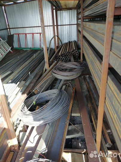 Арматура, профильная труба, сетка кладочная