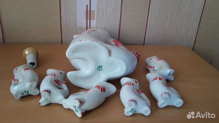 Набор для ликера Рыбки.СССР,Полонский зхк