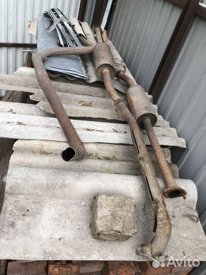 Резонатор глушителя nissan wingroad