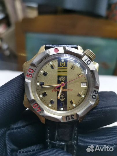 Часы Адмиральские Водонепроницаемые (Ч)