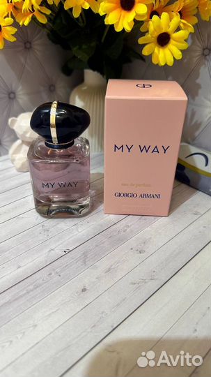 Giorgio armani My Way 50 мл открытая упаковка