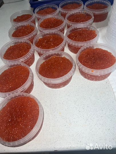 Красная икра горбуши