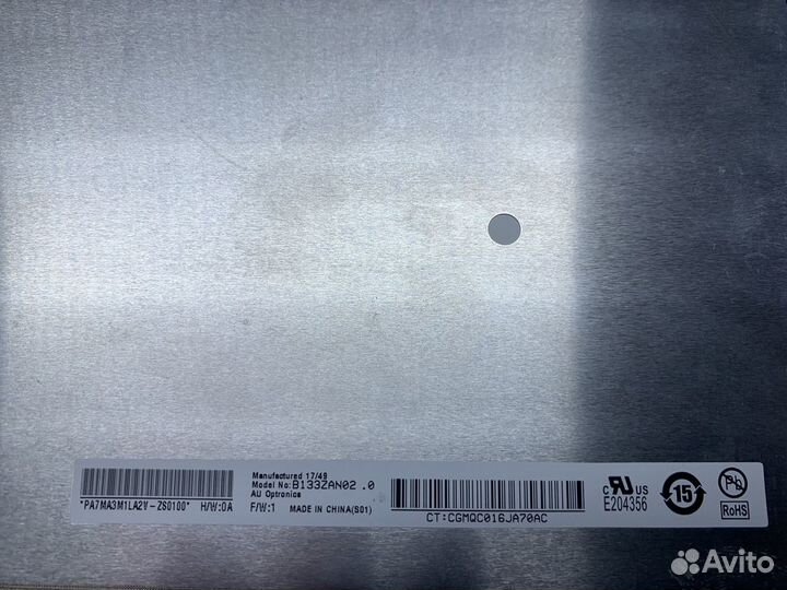 Дисплейный модуль HP Spectre Folio 13-ak0000na
