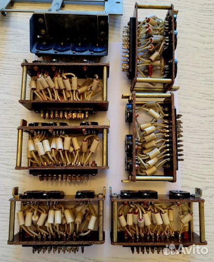 Разъёмы и панели для ламп ин-12А радиодетали