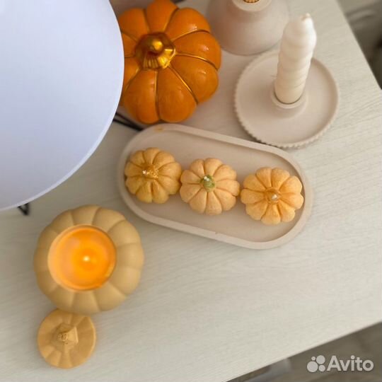 Набор из трех свечей Тыкв