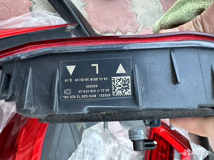 Задние фонари ориганал Bmw 5-er G30