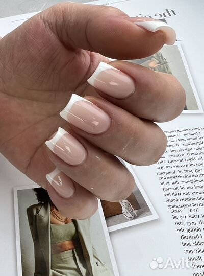 Маникюр /педикюр (гель лак; наращивание ногтей)