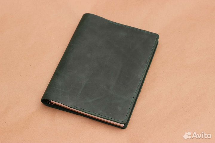 Ежедневник А5 на кольцах. Ручная работа