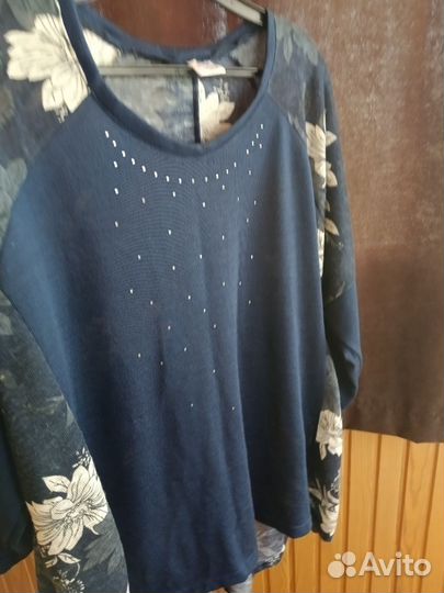 Кофта тонкий трикотаж 58-60 р