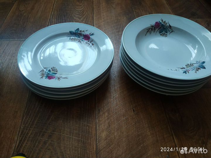 Тарелка и блюдо