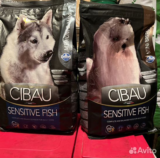 Корм Cibau Чибау от Фармина сенситив фиш