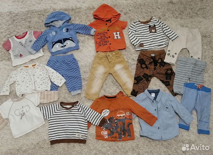 Одежда 68, 74, 80 на мальчика