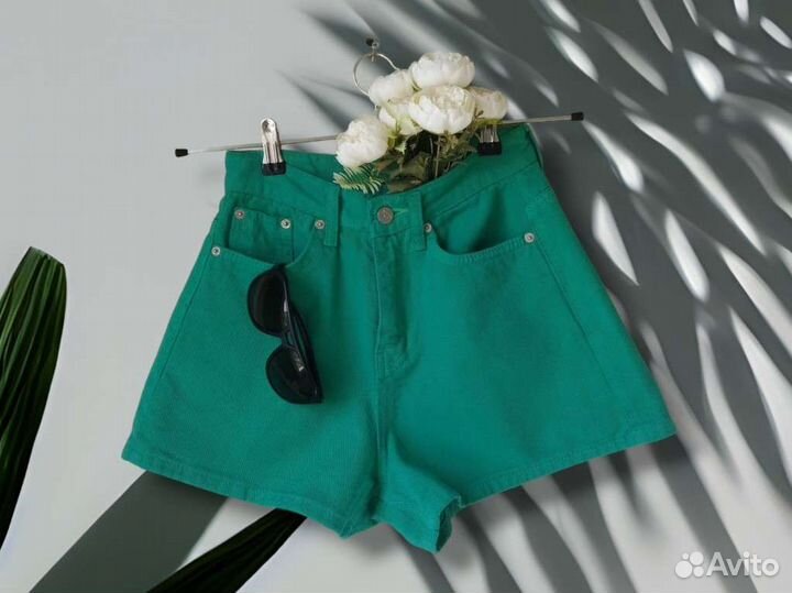 Джинсовые шорты 40 42 X2