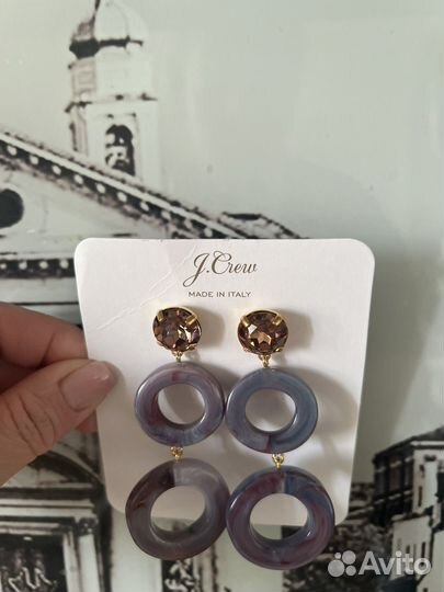 Серьги J Crew