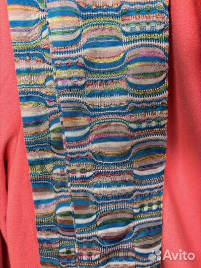 Туника женская розового цвета с поясом