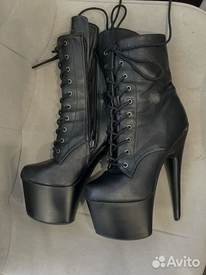 Стрипы ботильоны двойки 37