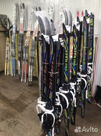 Лыжи детские для школы (полн. Комплект)