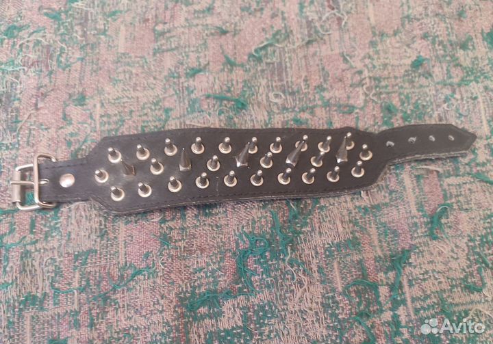 Напульсник кожаный