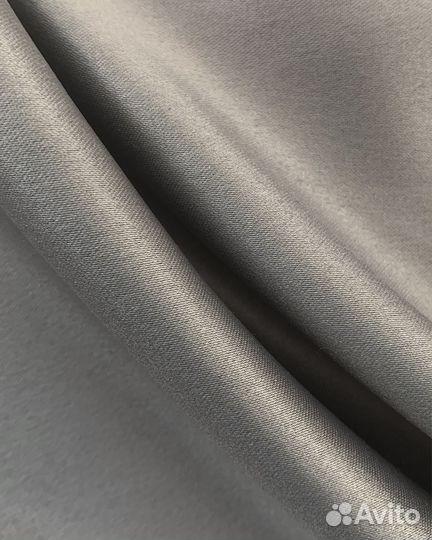 Шторы сатен Адора Хром готовые и на заказ