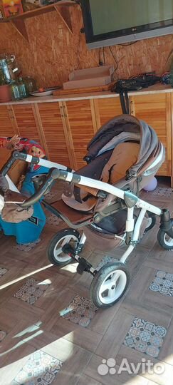 Коляска 3 в 1 Adamex Barletta