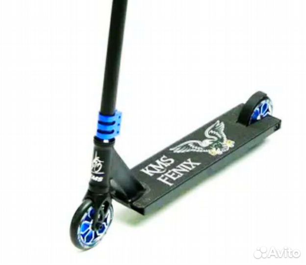 Самокат трюковой 12 см колеса рост до 190