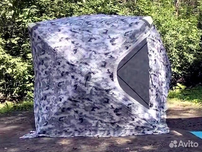 Зимняя палатка cube трехслойная новая