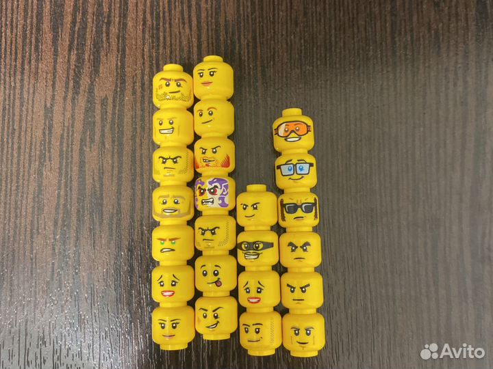 Lego головы