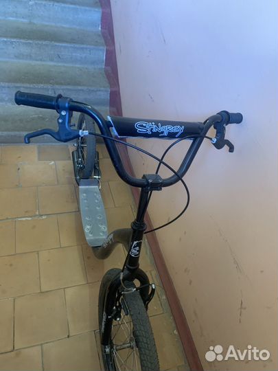 Самокат взрослый с большими колесами 16