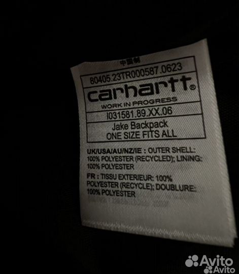 Рюкзак Carhartt оригинал