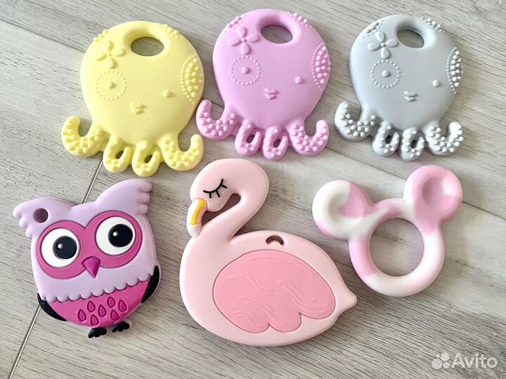 Силиконовые грызунки