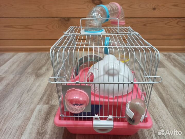 Клетка для хомяка джунгарики и доп вещи