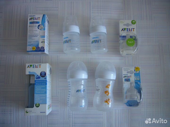 Новые фирменные бутылочки и пустышки