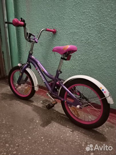 Велосипед для девочки 5-7 лет
