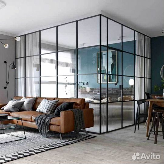 Лофт перегородки