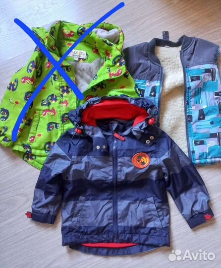 Жилетка р. 104, ветровка oldos 92-98