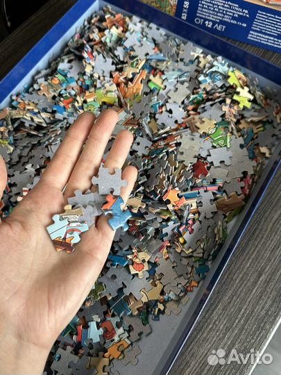 Настольные игры пазл Hatber 1500 деталей