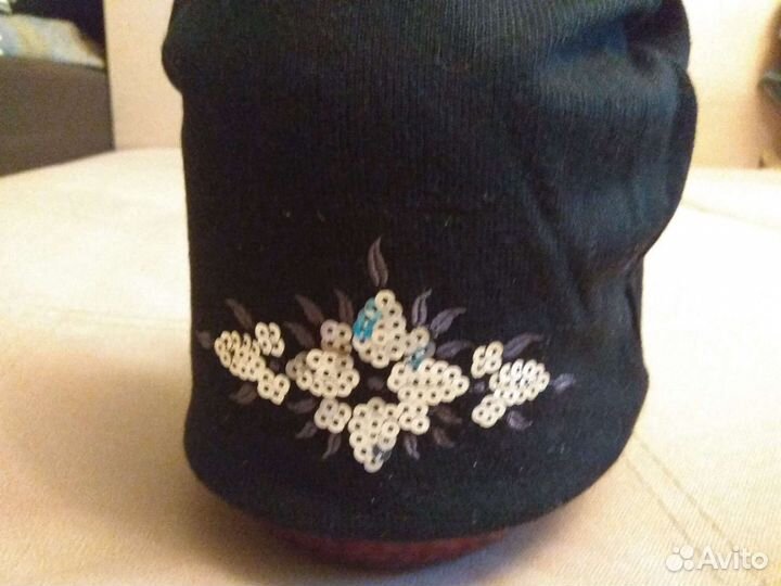 Шапка женская трикотажная новая