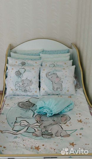 Бортики и Комплект постельного белья