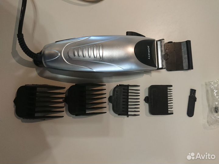 Машинка для стрижки волос Hair clipper set Scarlet