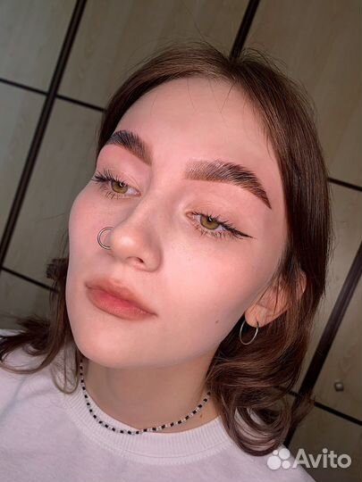 Ламинирование ресниц и бровей, окрашивание, коррек