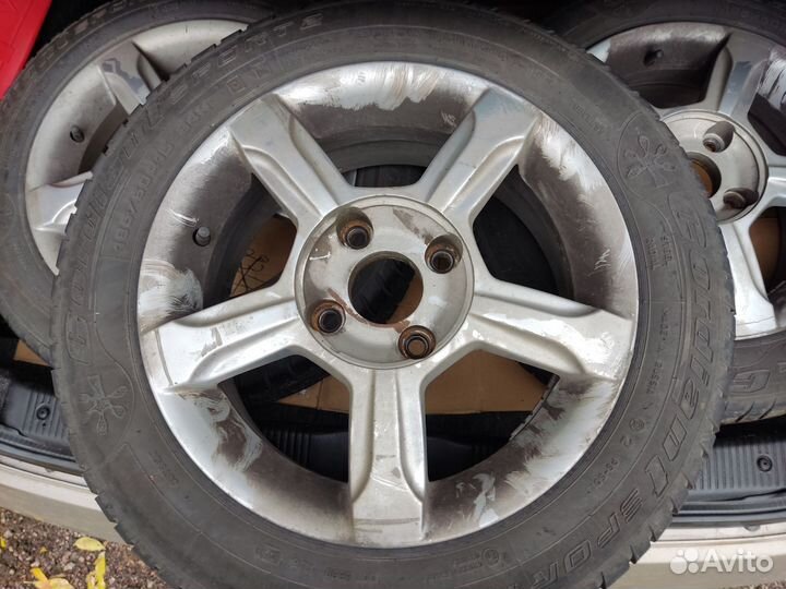 Литые диски r 15 с резиной