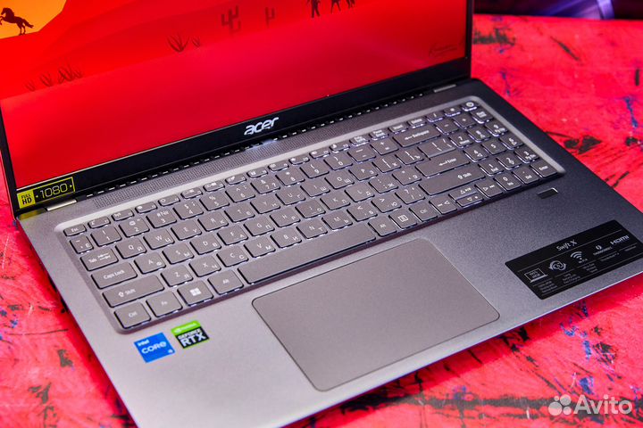 Игровой ноутбук Acer / Core i5 / RTX 3050 / 512 GB