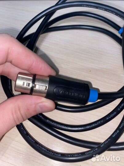 Кабель Vention XLR - Jack 6.3 2м